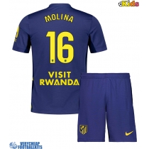 Atletico Madrid Nahuel Molina #16 Replica Away Minikit 2025-26 Short Sleeve (+ pants)
